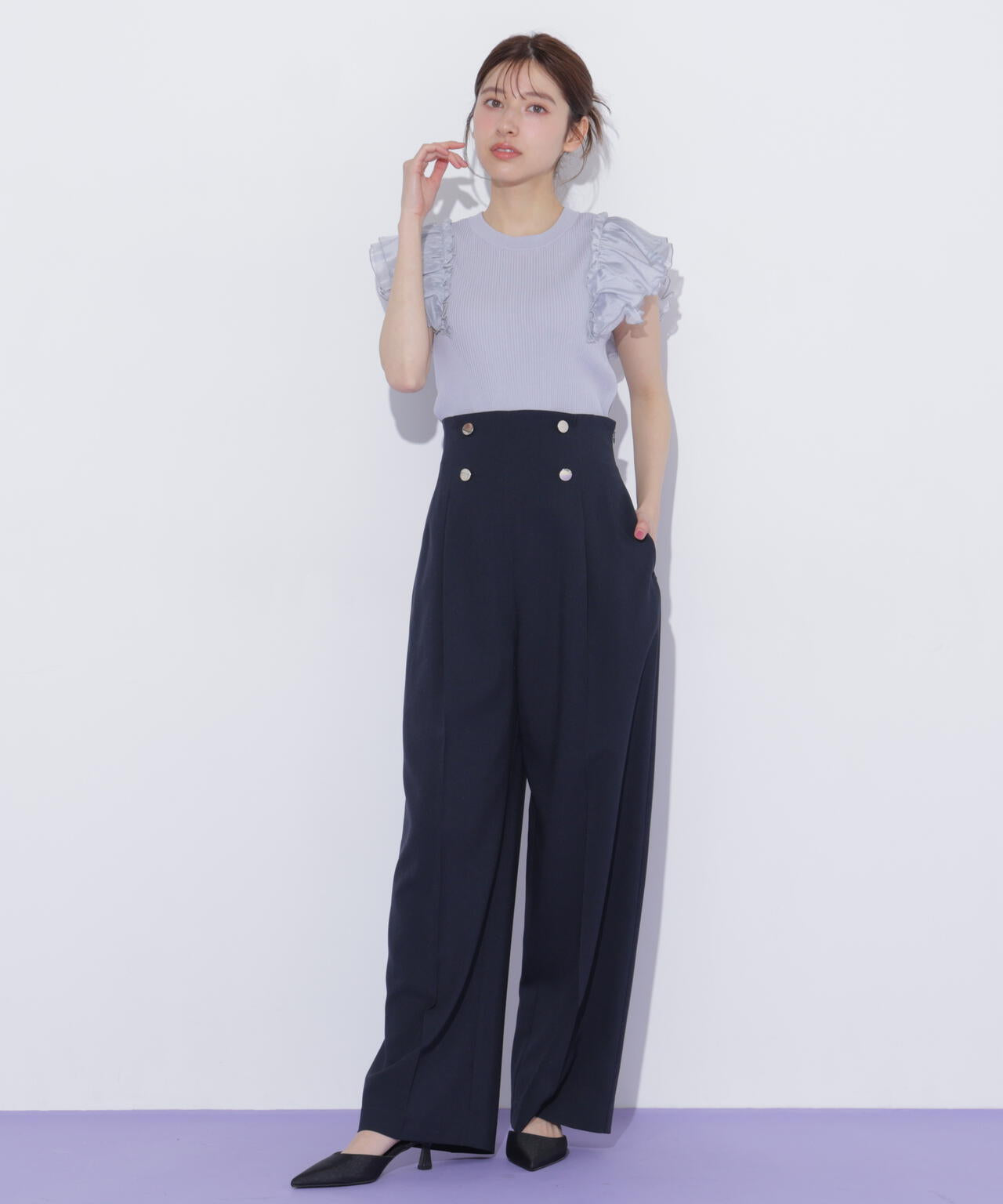 ドライタッチワイドパンツ | JILL by JILL STUART（ジル バイ ジル