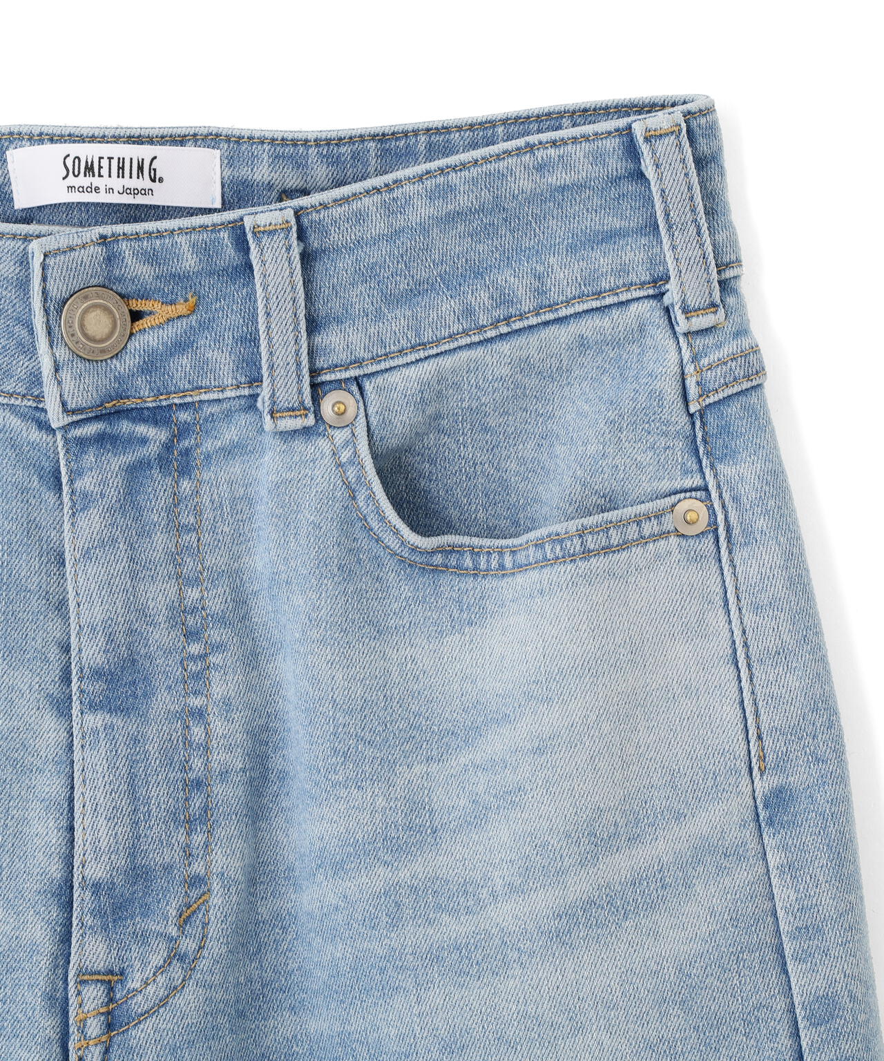 SOMETHING 別注レースアップワイドデニムパンツ | JILL by JILL STUART