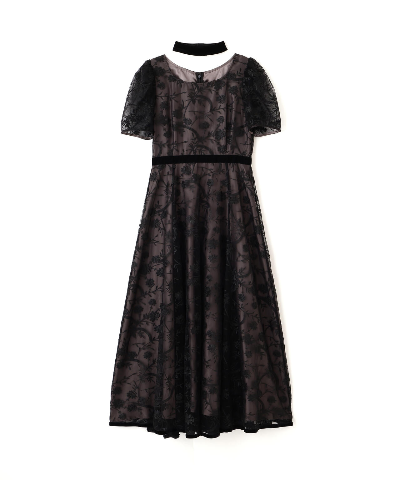 ＜ｍｉｋｕさんコラボ＞エンブロイダリーレースドレス