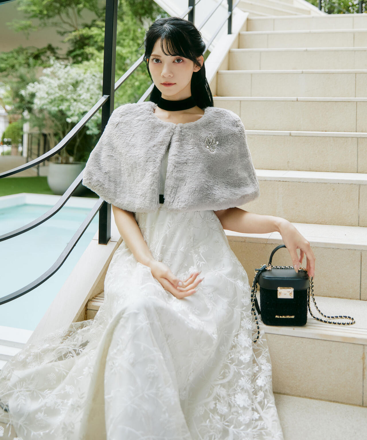 mikuさんコラボ＞エンブロイダリーレースドレス | JILL by JILL