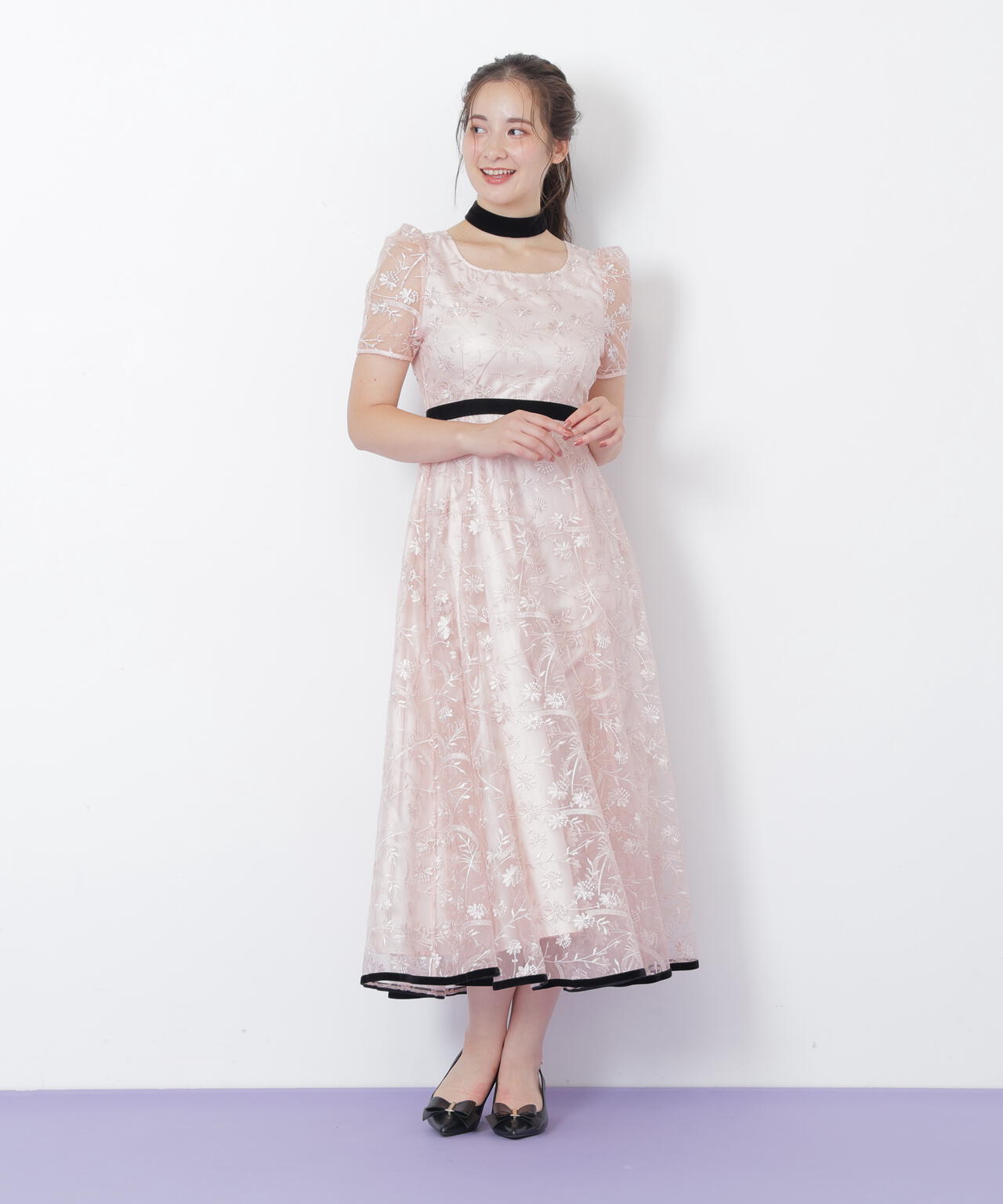 mikuさんコラボ＞エンブロイダリーレースドレス | JILL by JILL