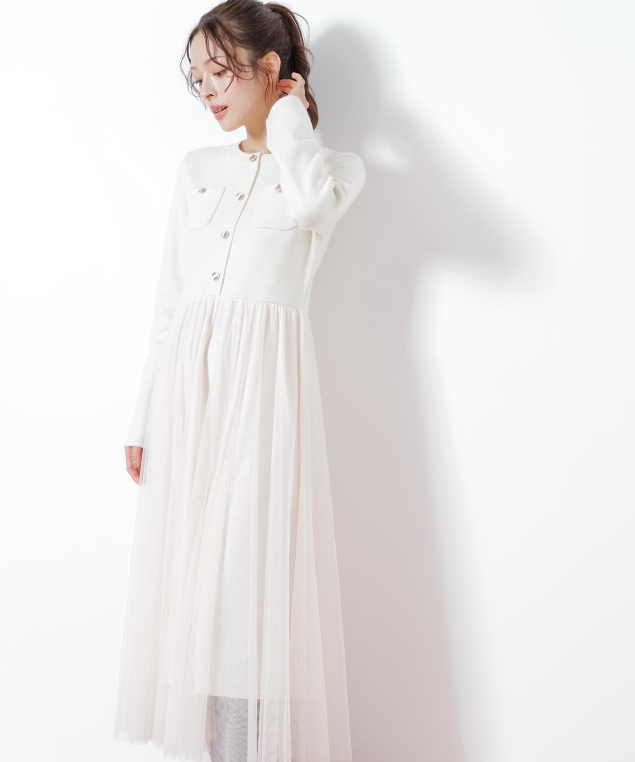 ニットジャケットドッキングワンピース | JILL by JILL STUART（ジル