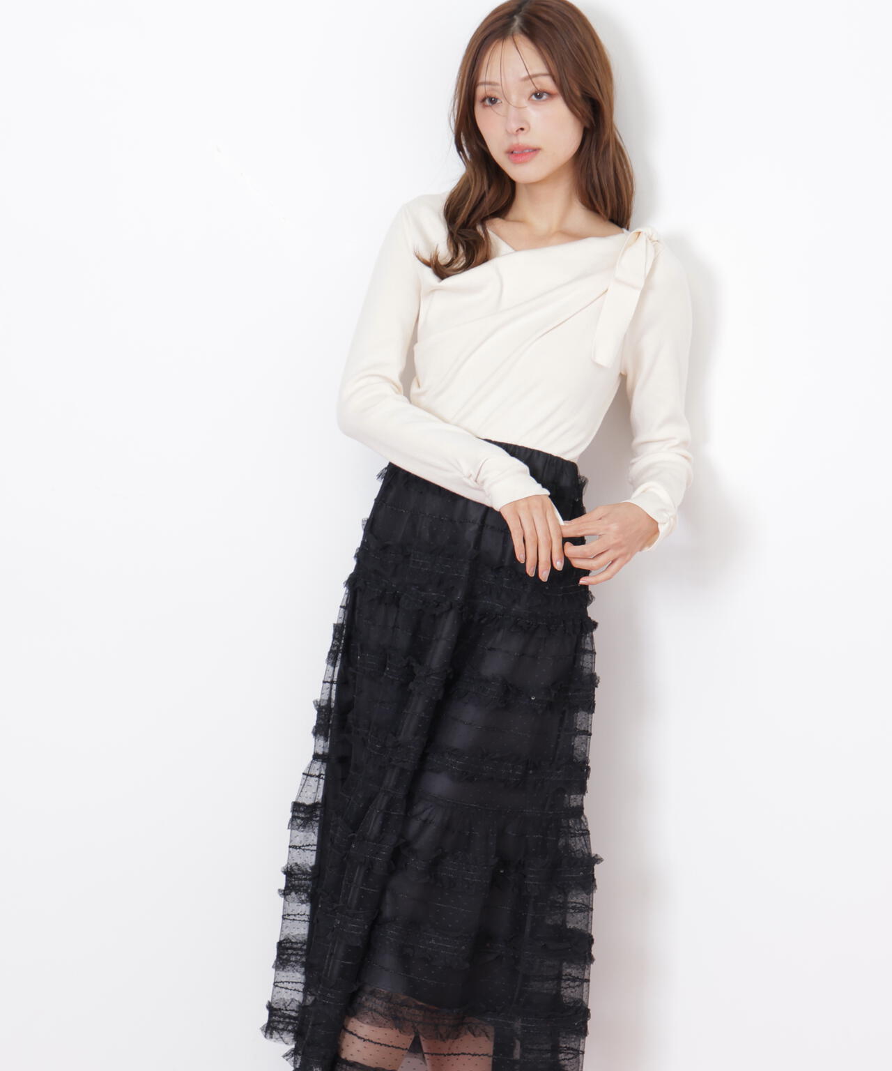 フリルチュールドッキングワンピース | JILL by JILL STUART（ジル