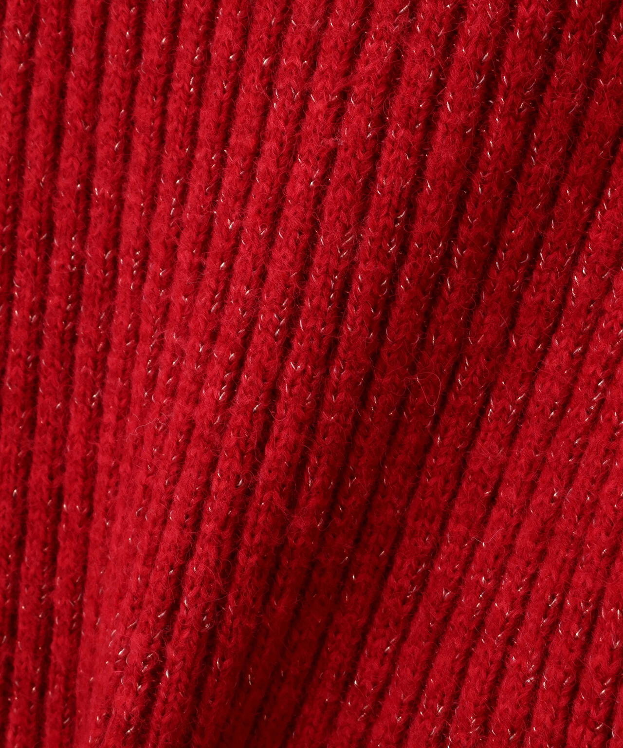 袖リボンニットワンピース