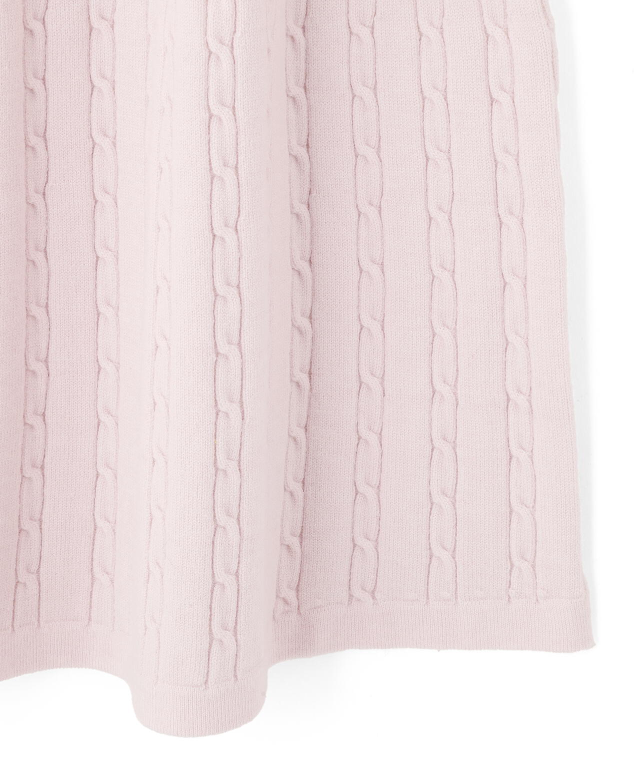 ケーブルニットパーカーセットアップ