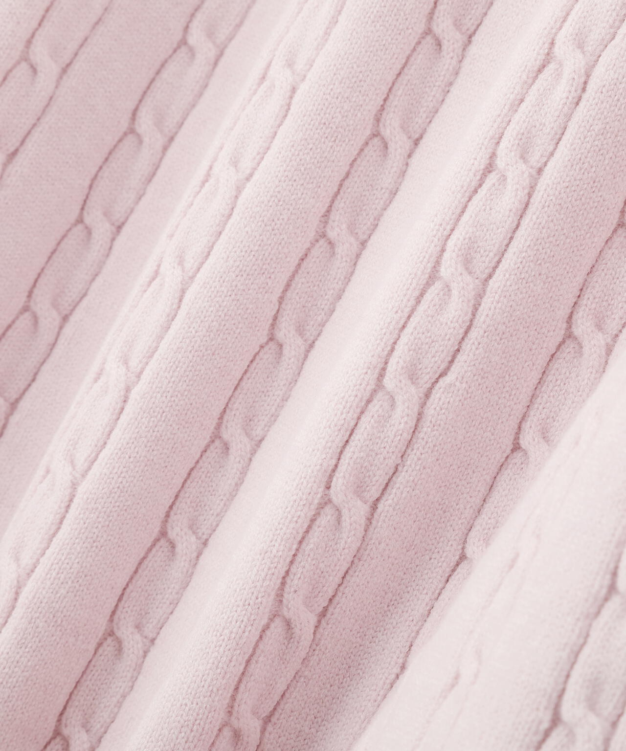 ケーブルニットパーカーセットアップ