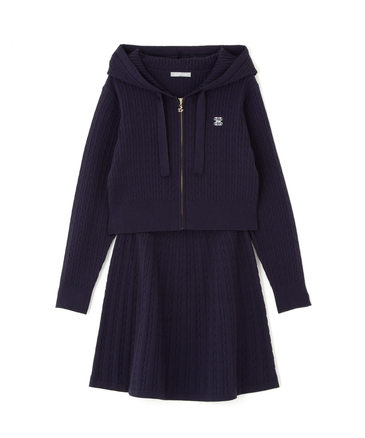 ケーブルニットパーカーセットアップ | JILL by JILL STUART（ジル