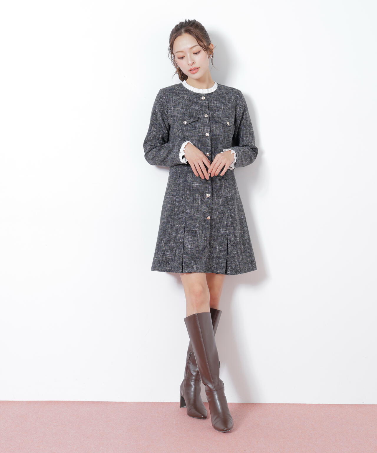 【美品】jiltu ミニワンピース JILTU ミニワンピース