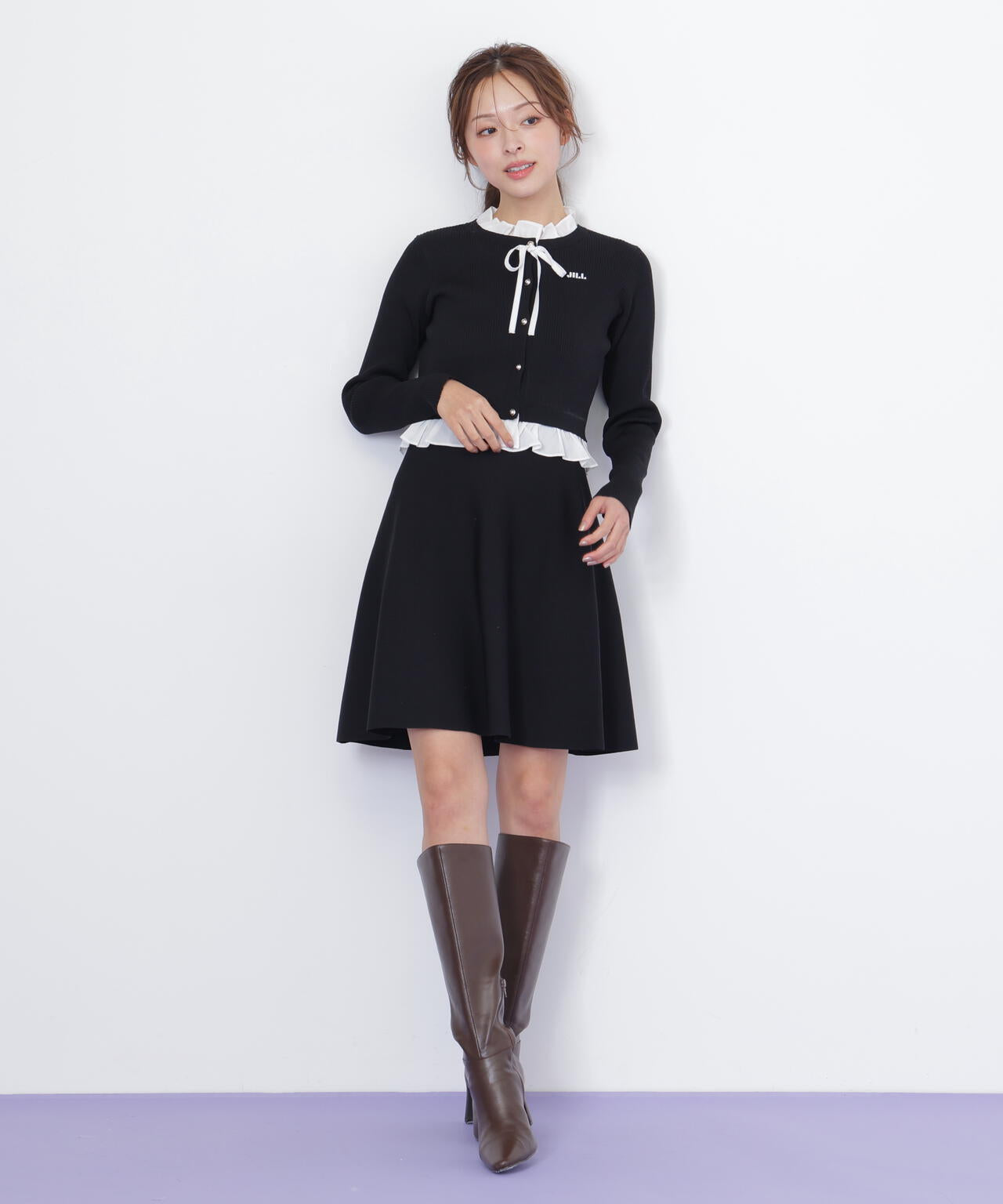 レイヤードミニニットアップ