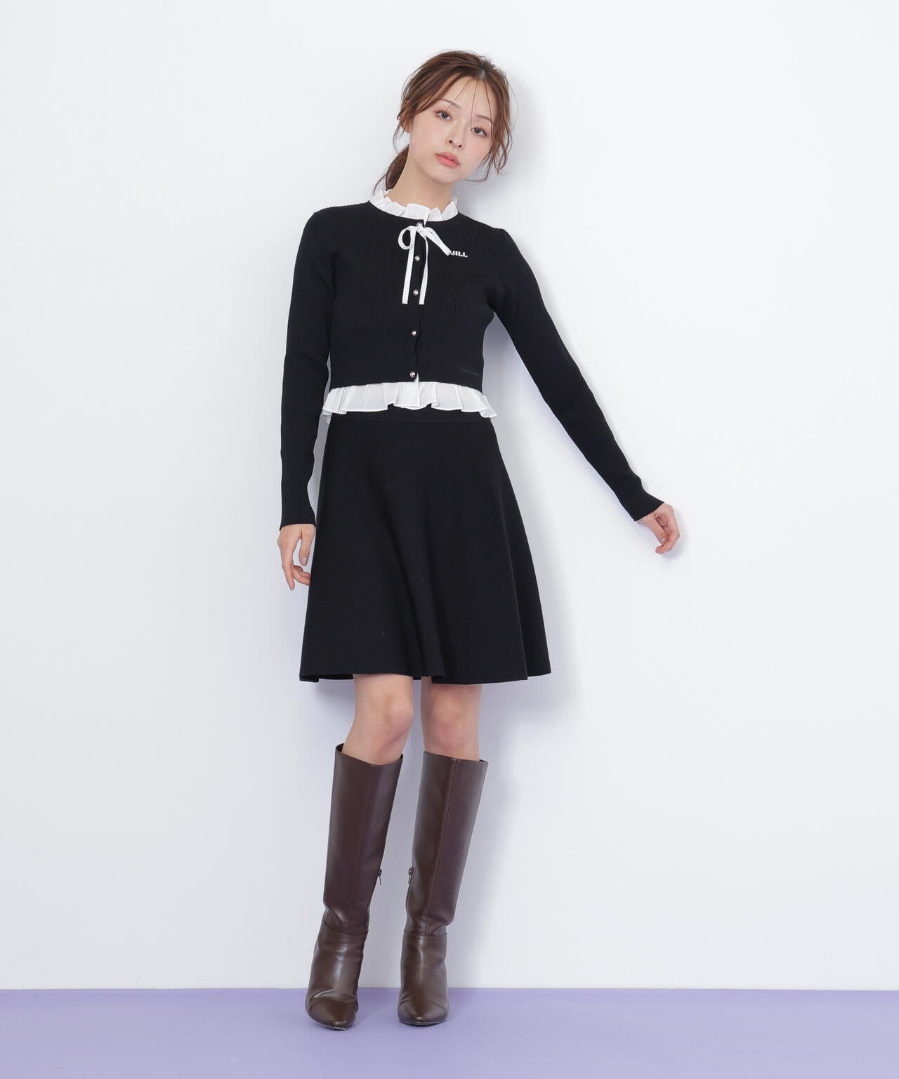 レイヤードミニニットアップ