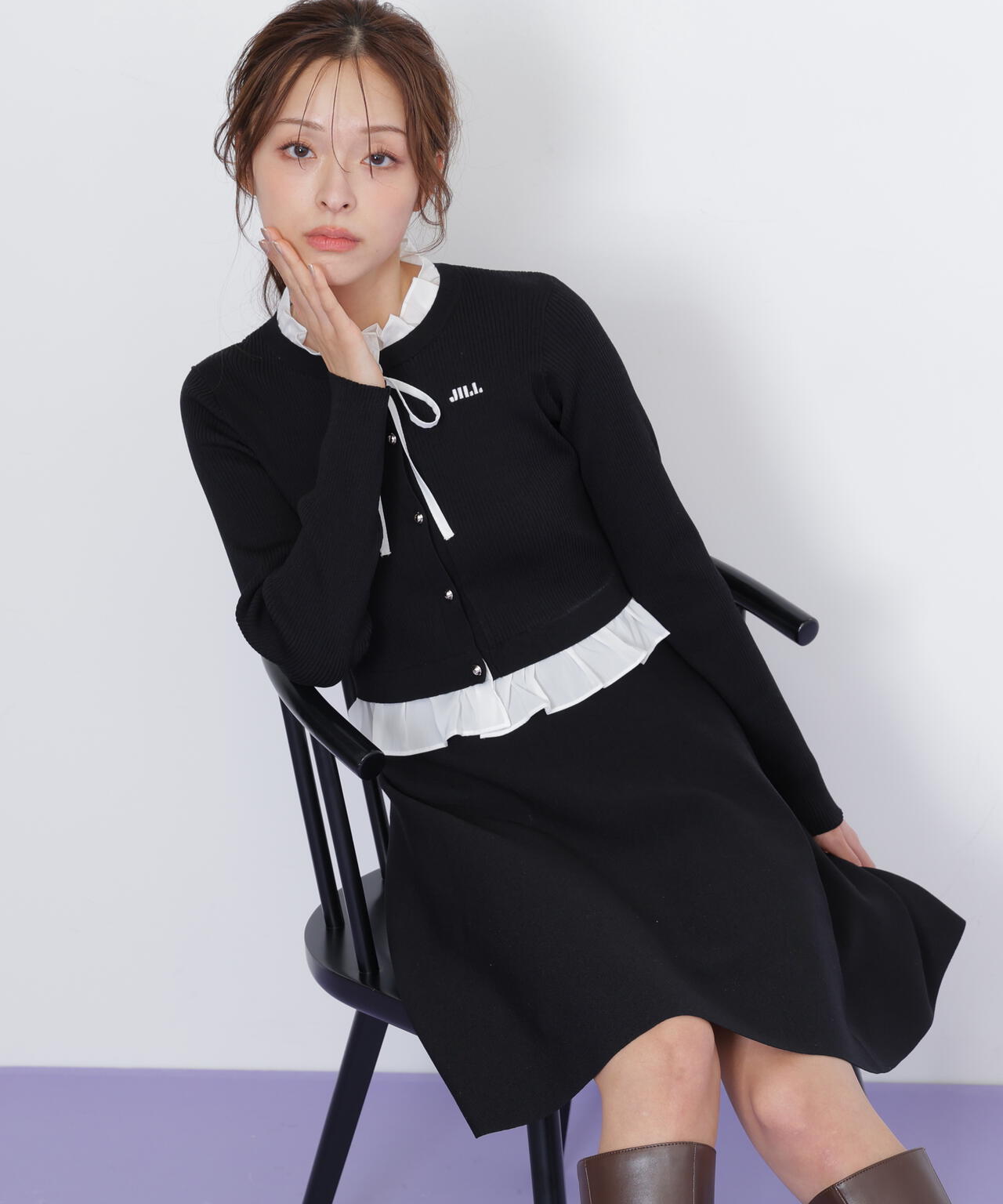 レイヤードミニニットアップ