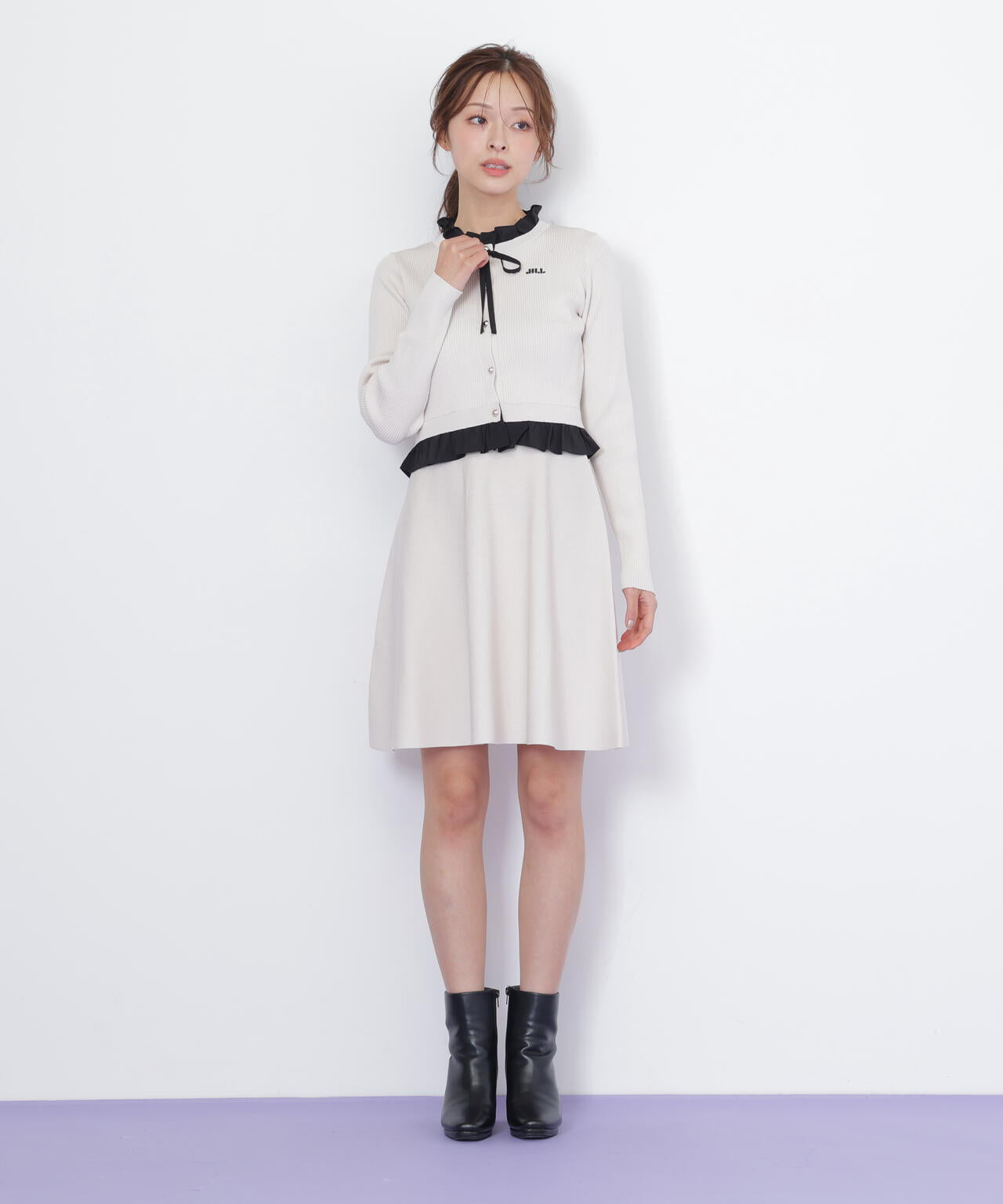 レイヤードミニニットアップ