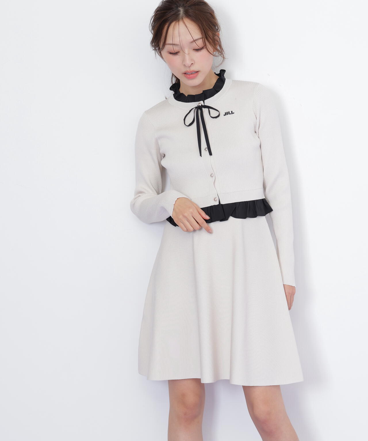 レイヤードミニニットアップ