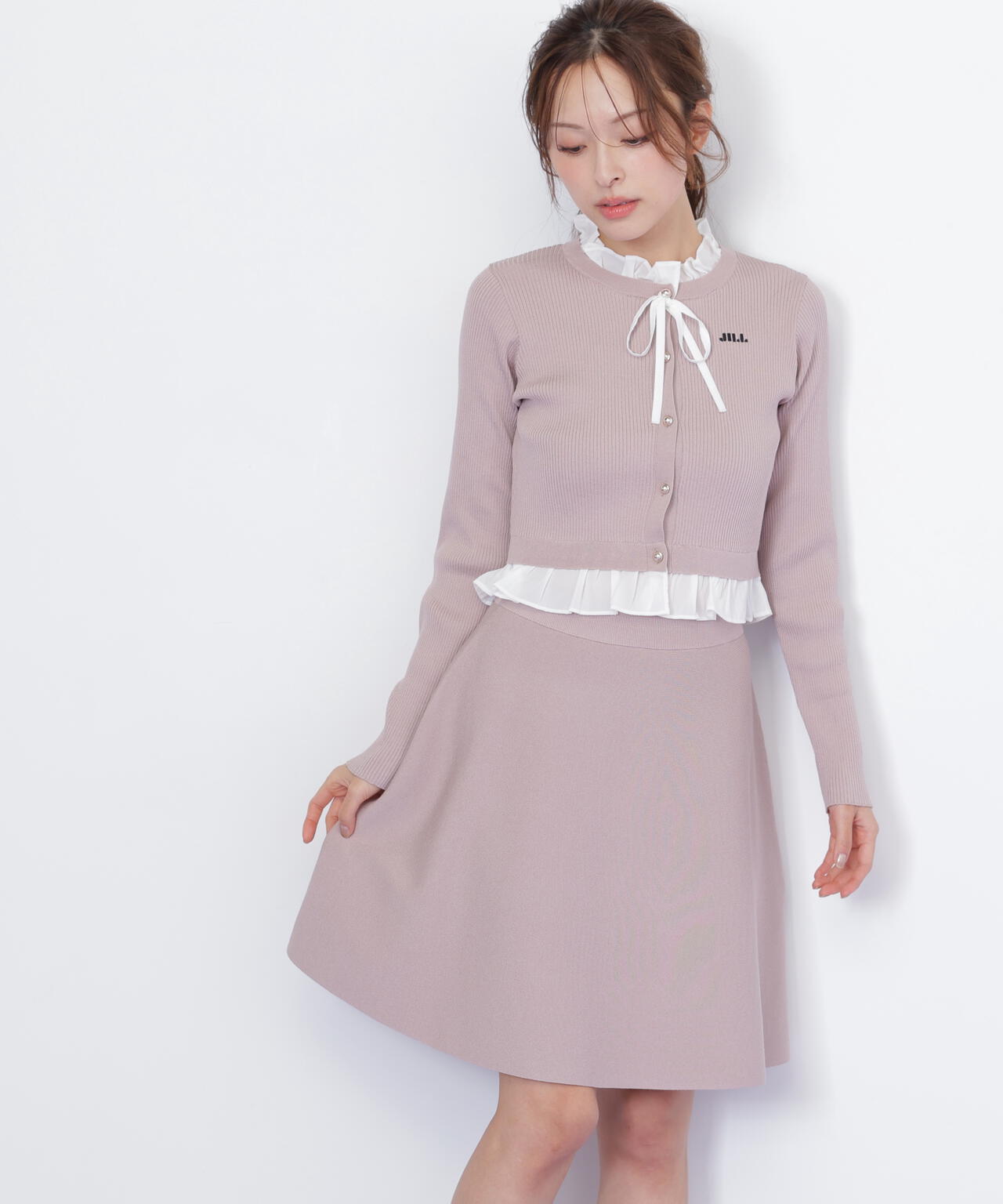 レイヤードミニニットアップ