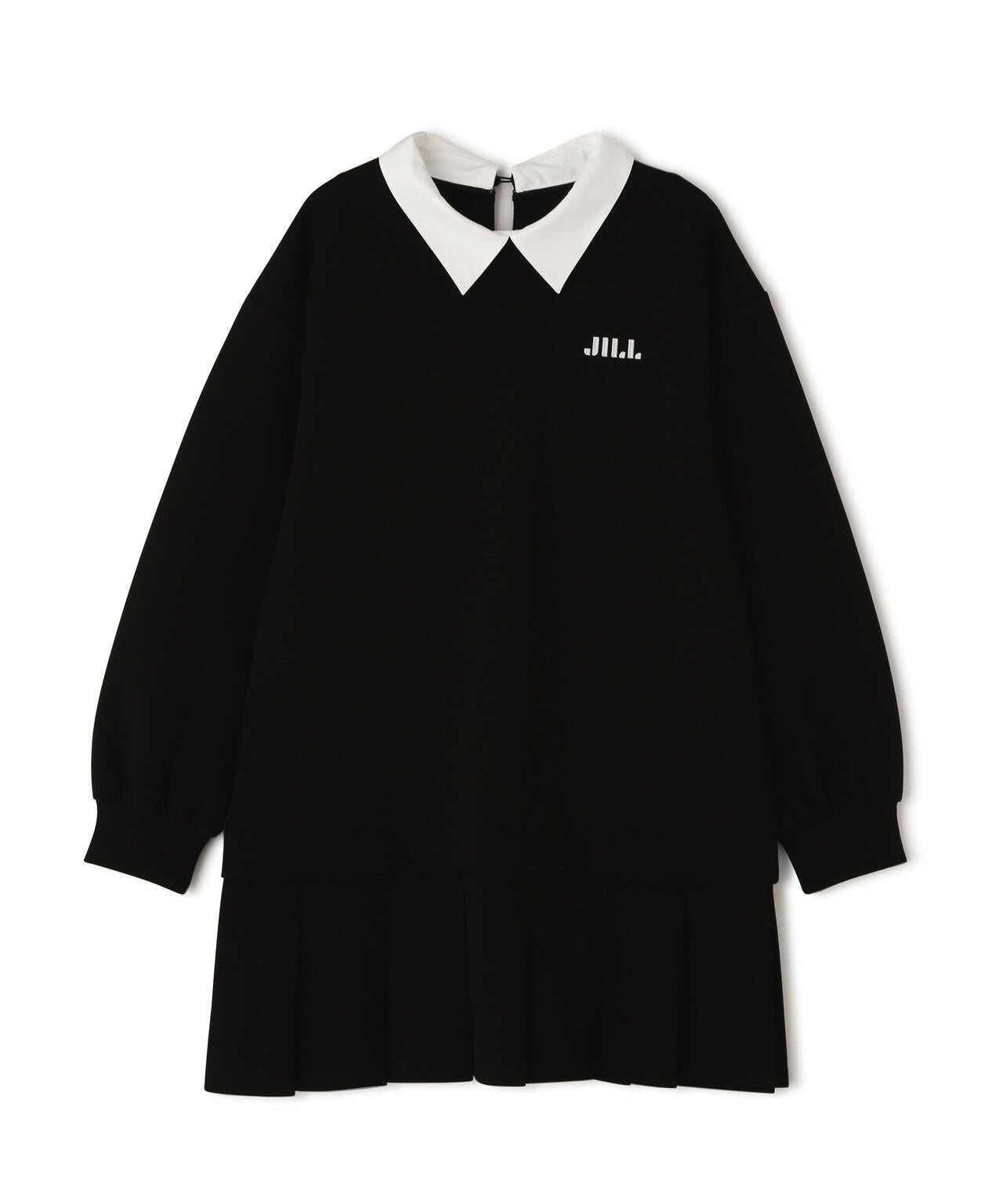 スウェットプリーツミニワンピース