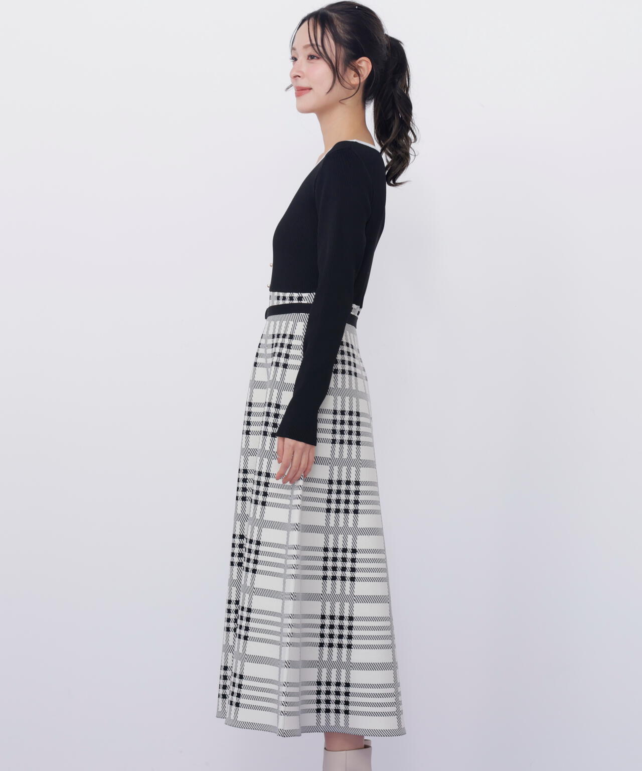 チェックニットワンピース | JILL by JILL STUART（ジル バイ ジル