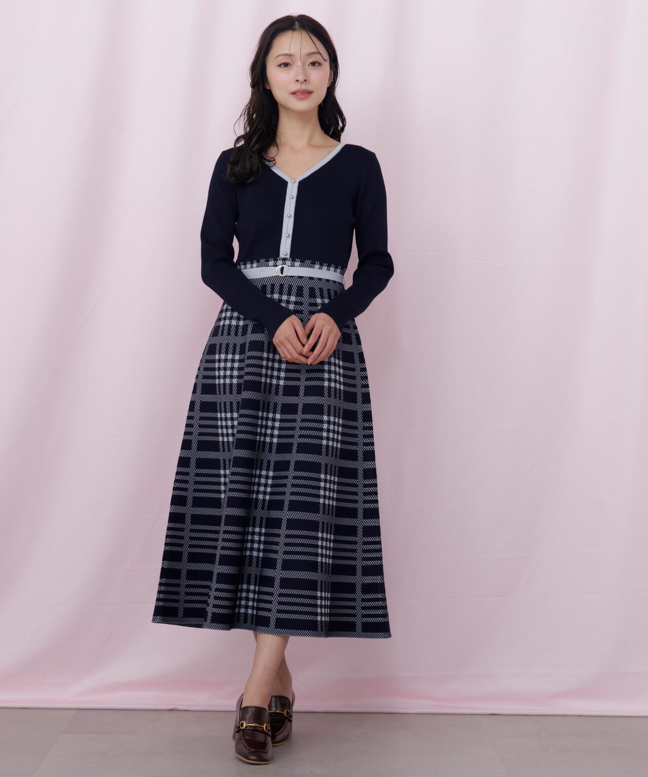 チェックニットワンピース | JILL by JILL STUART（ジル バイ ジル