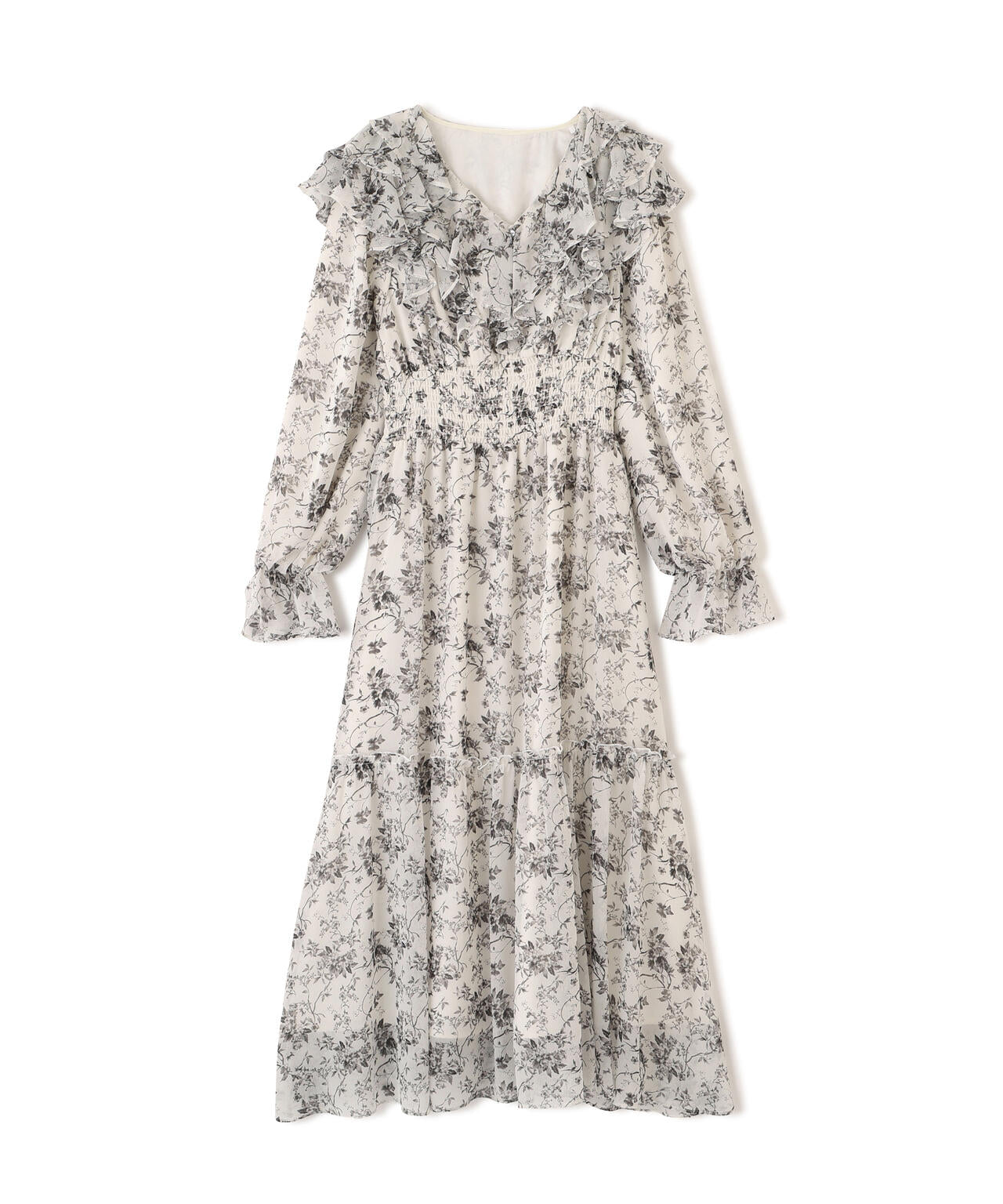 花柄ボリュームフリルワンピース | JILL by JILL STUART（ジル バイ