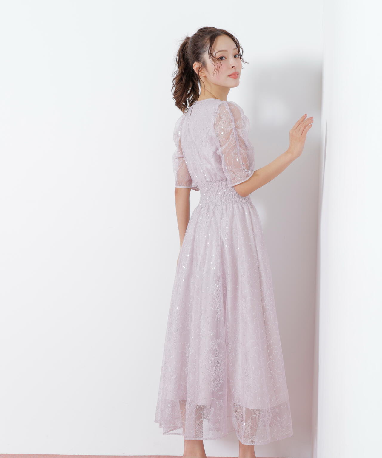 スパンコール付きレースワンピース | JILL by JILL STUART（ジル バイ