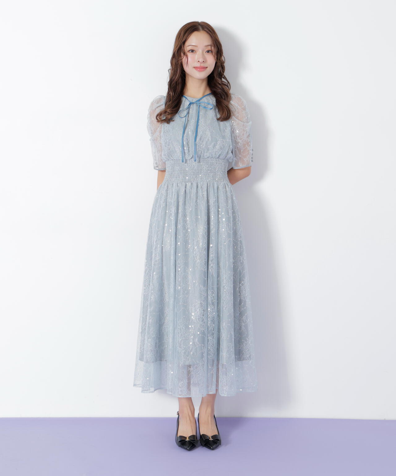 スパンコール付きレースワンピース | JILL by JILL STUART（ジル バイ