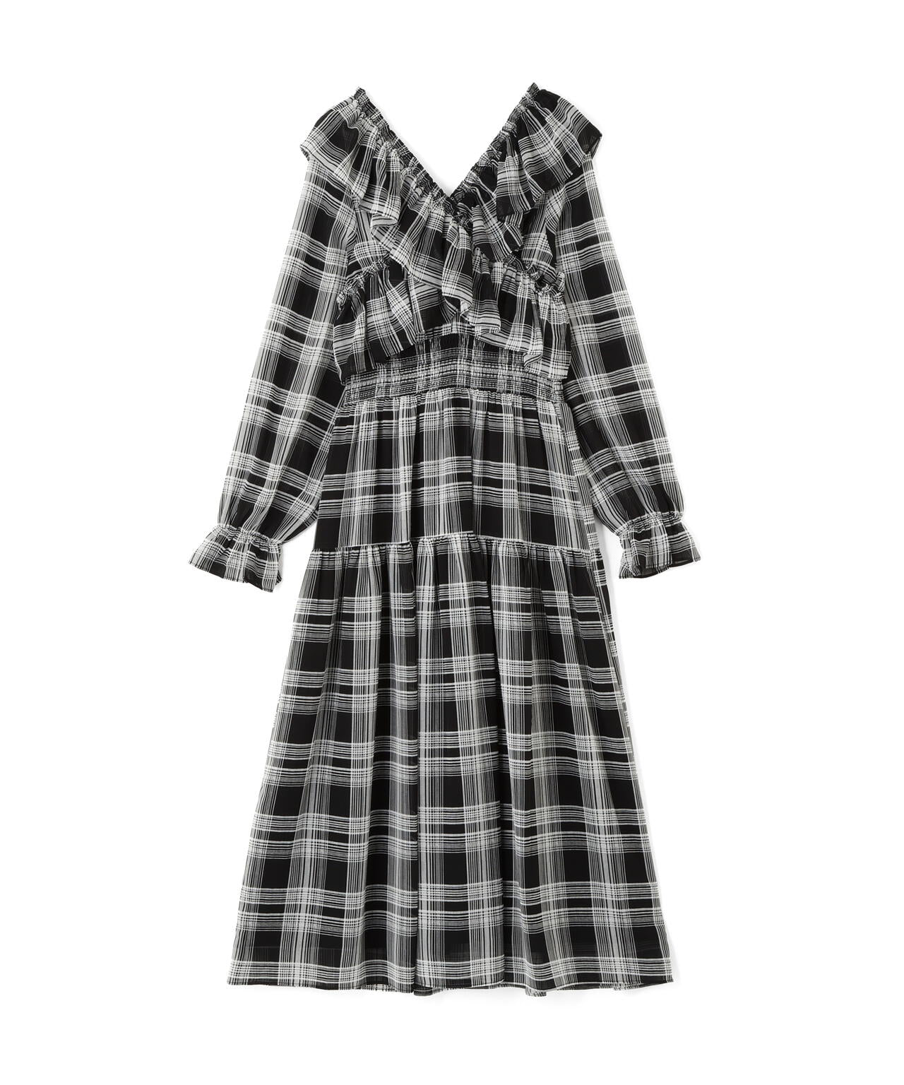 ジルスチュアート フリルワンピース クロスフリルワンピース | JILL by JILL STUART（ジル バイ ジル