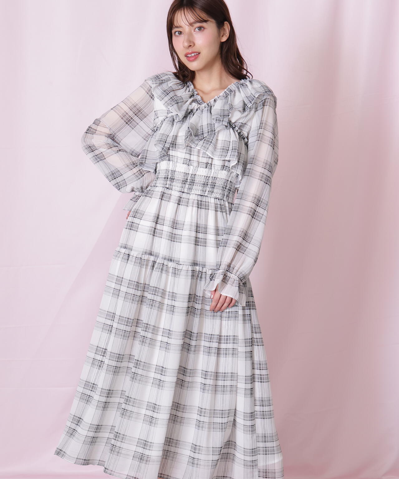 クロスフリルワンピース | JILL by JILL STUART（ジル バイ ジル