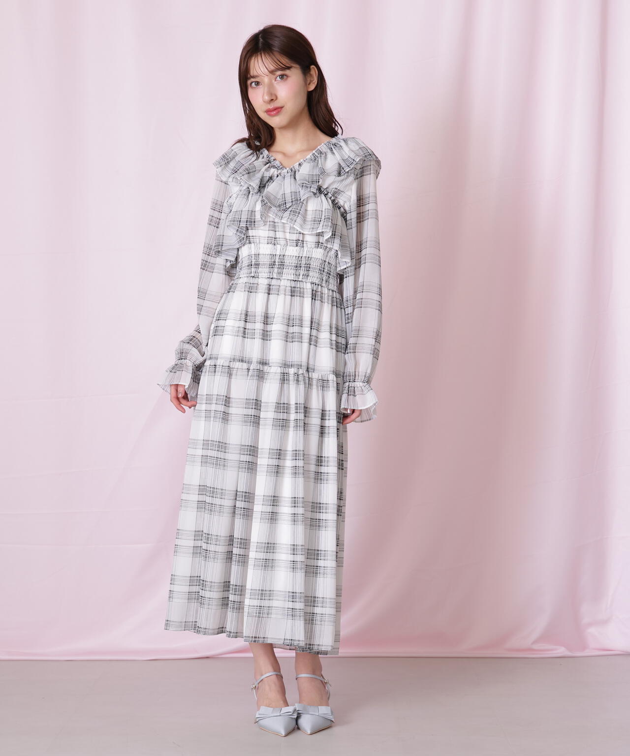 クロスフリルワンピース | JILL by JILL STUART（ジル バイ ジル