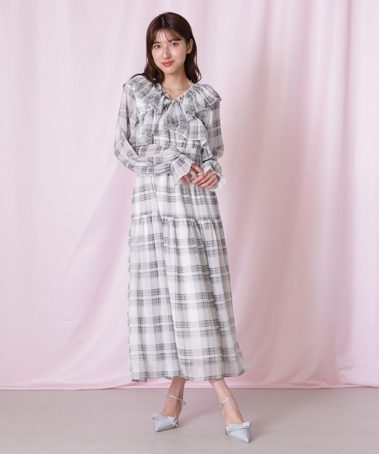 クロスフリルワンピース | JILL by JILL STUART（ジル バイ ジル