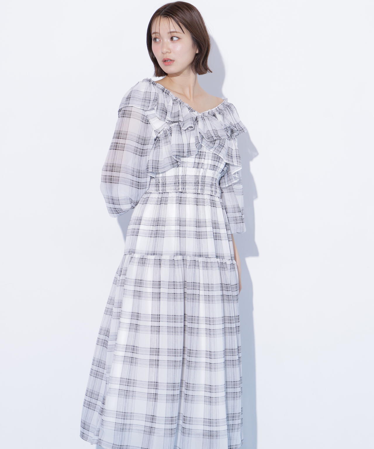 クロスフリルワンピース | JILL by JILL STUART（ジル バイ ジル