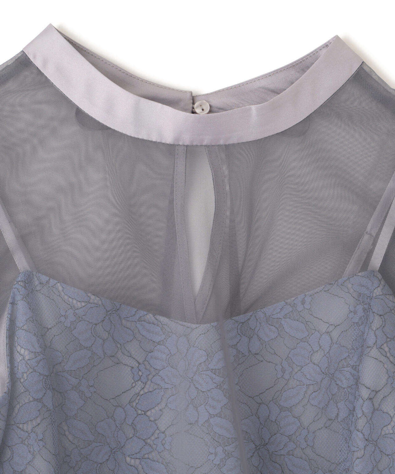 レイヤードレースキャミワンピース