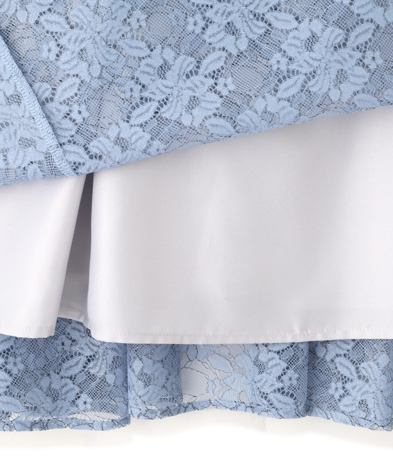 レイヤードレースキャミワンピース