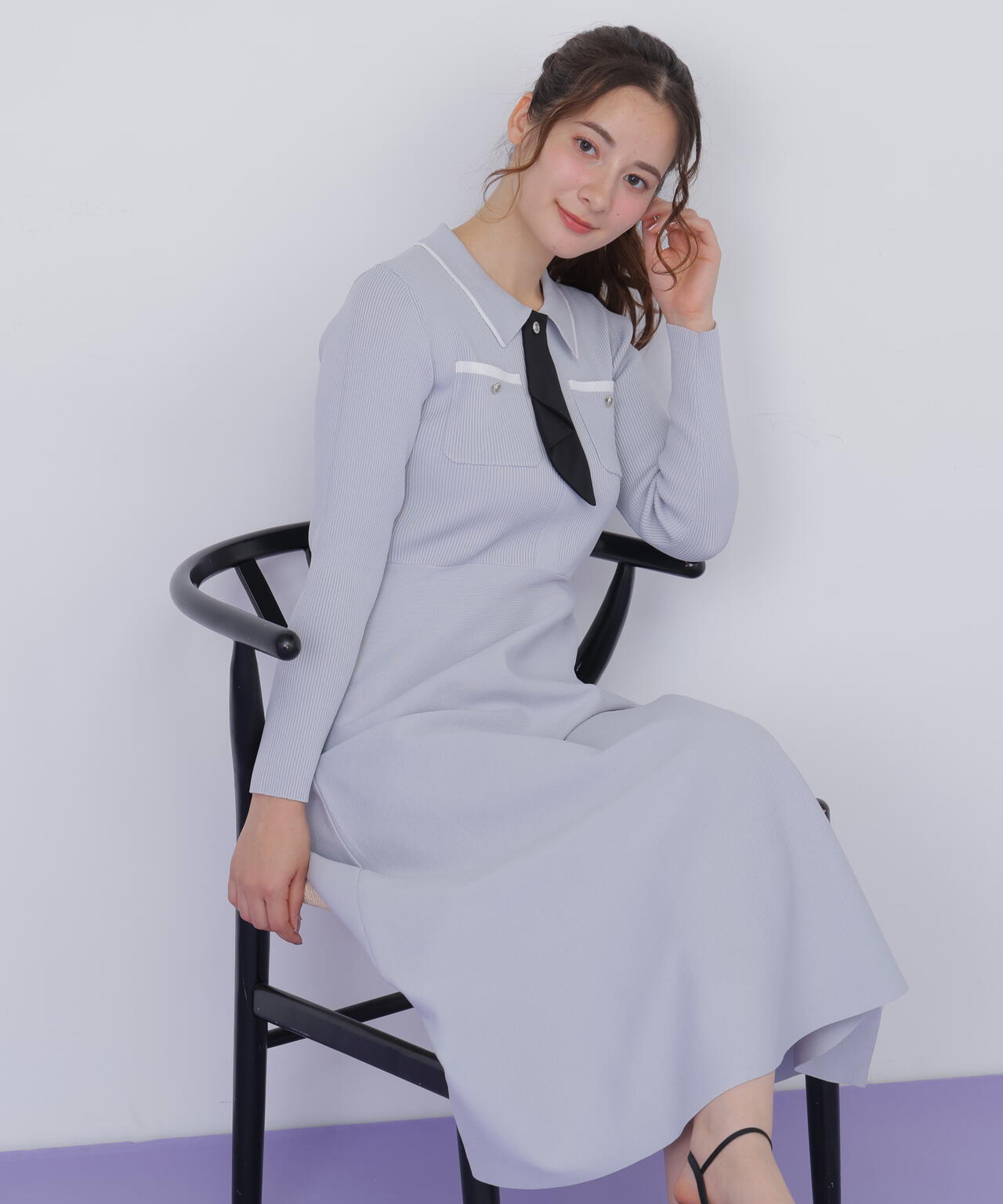 タイ付きニットワンピース | JILL by JILL STUART（ジル バイ ジル