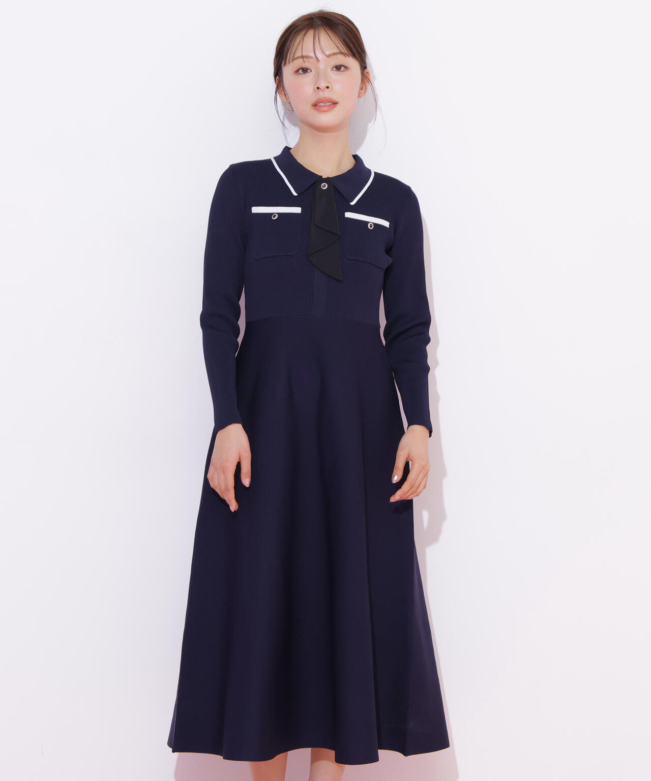 タイ付きニットワンピース | JILL by JILL STUART（ジル バイ ジル