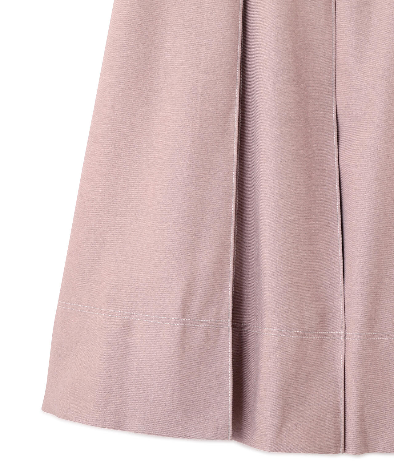 デニムライク配色ステッチビスチェジャンスカ