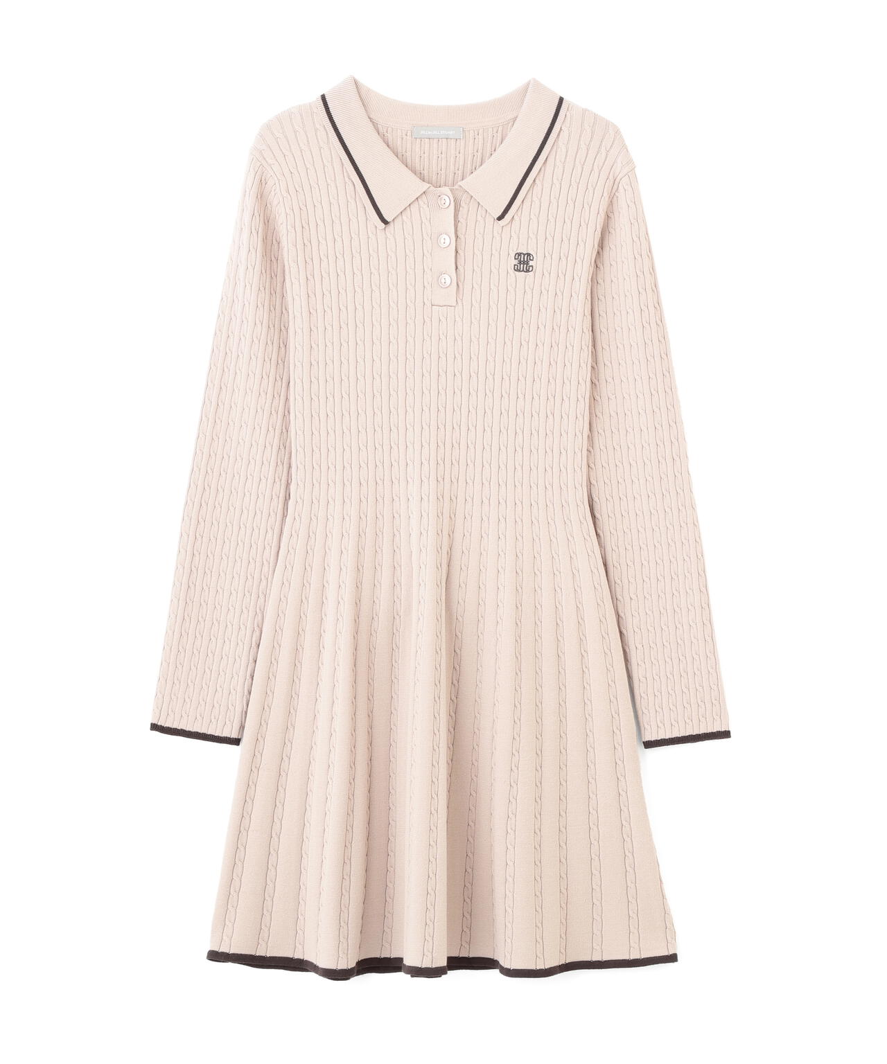 ポロ襟ケーブルミニワンピース | JILL by JILL STUART（ジル バイ ジル