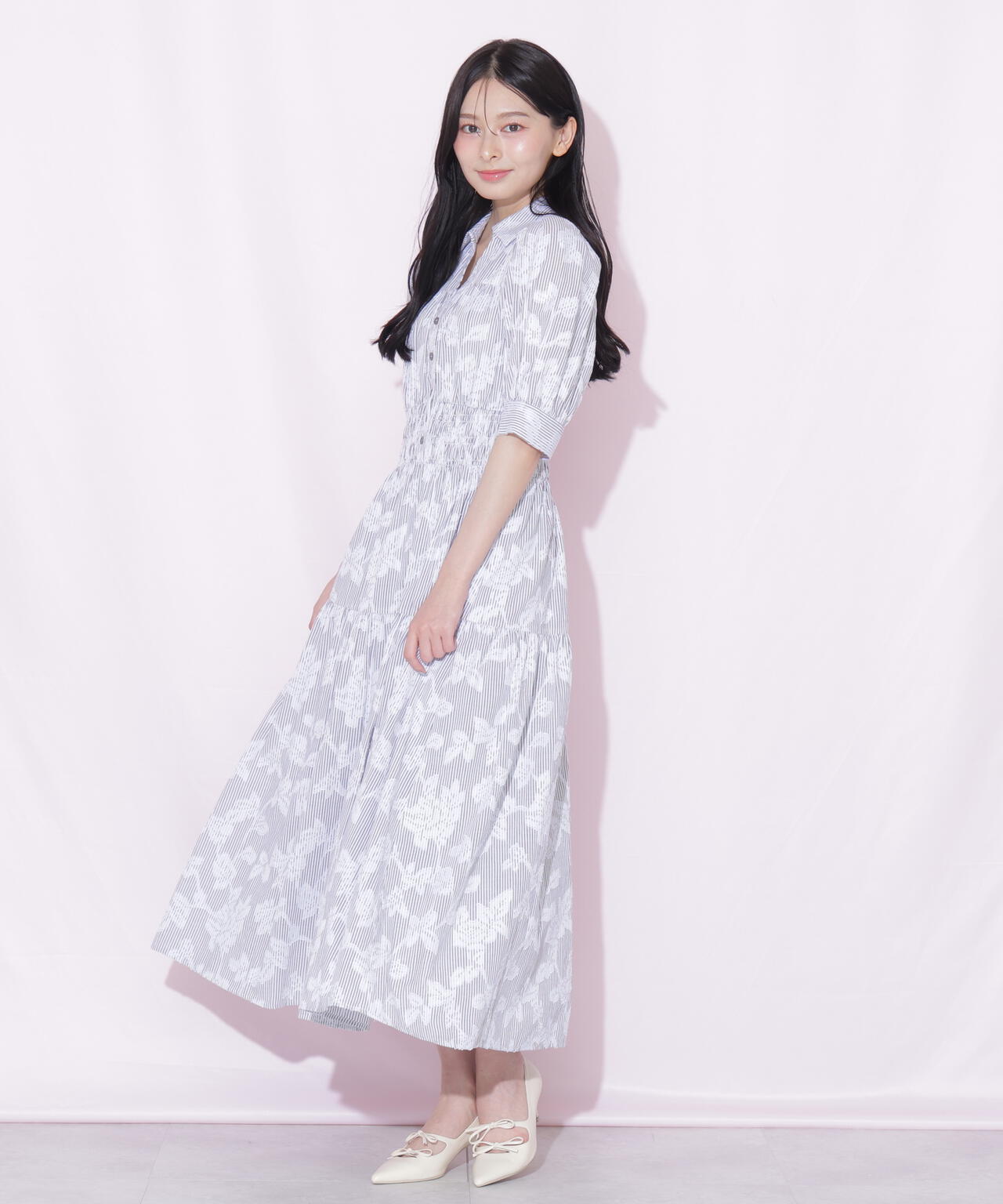ストライプジャガードシャツワンピース | JILL by JILL STUART（ジル