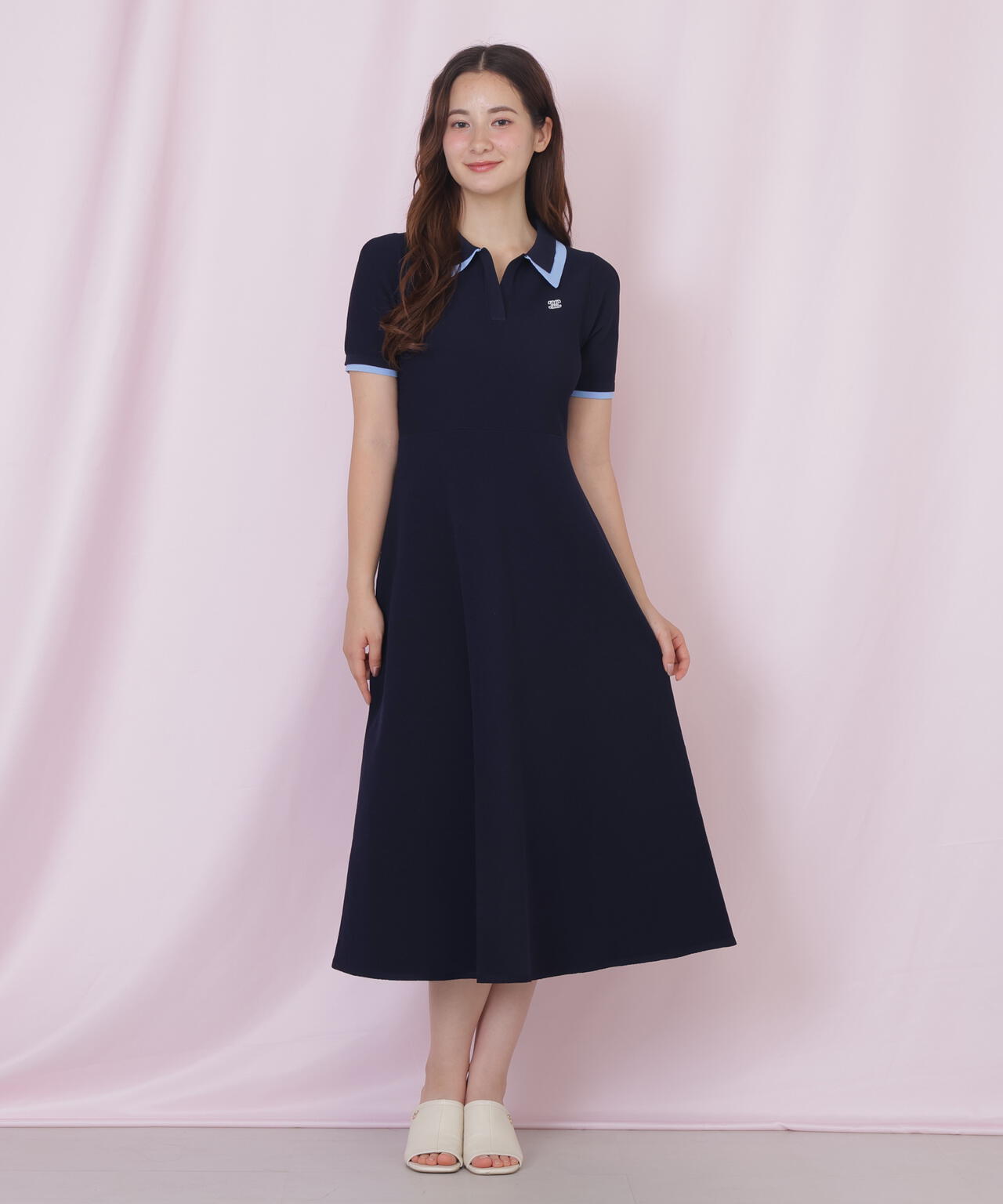 ダブル襟半袖ポロシャツワンピース | JILL by JILL STUART（ジル バイ