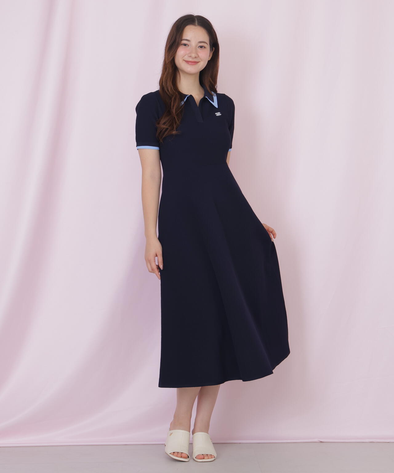 ダブル襟半袖ポロシャツワンピース | JILL by JILL STUART（ジル バイ