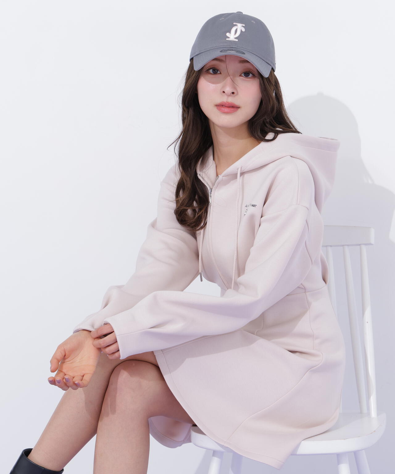 ダイバーフーディーミニワンピース | JILL by JILL STUART（ジル バイ