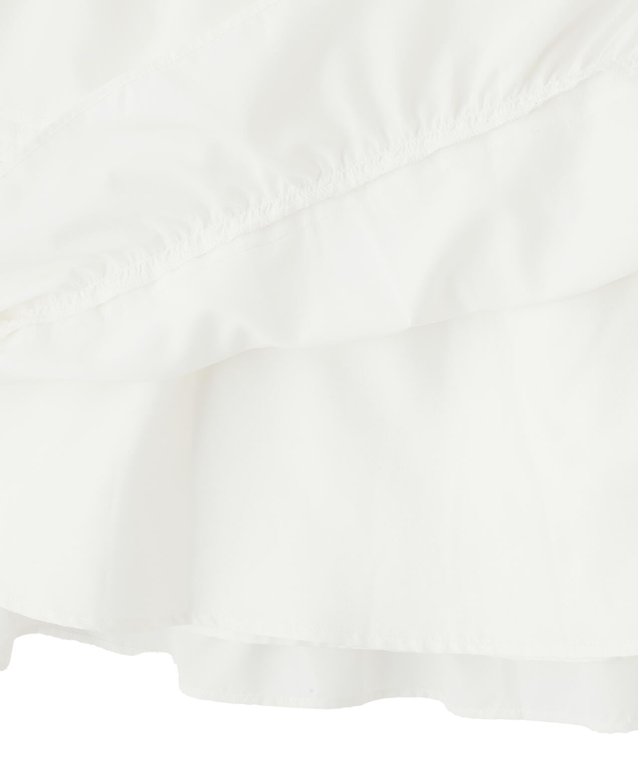 ビッグカラーパーカーティアードミニスカートセット