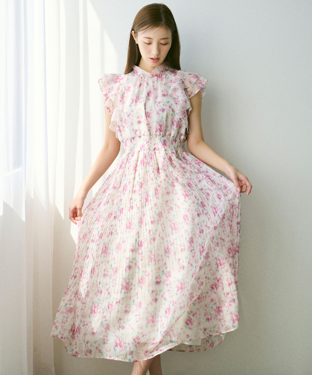 ぼかしフラワープリントワンピース | JILL by JILL STUART（ジル バイ