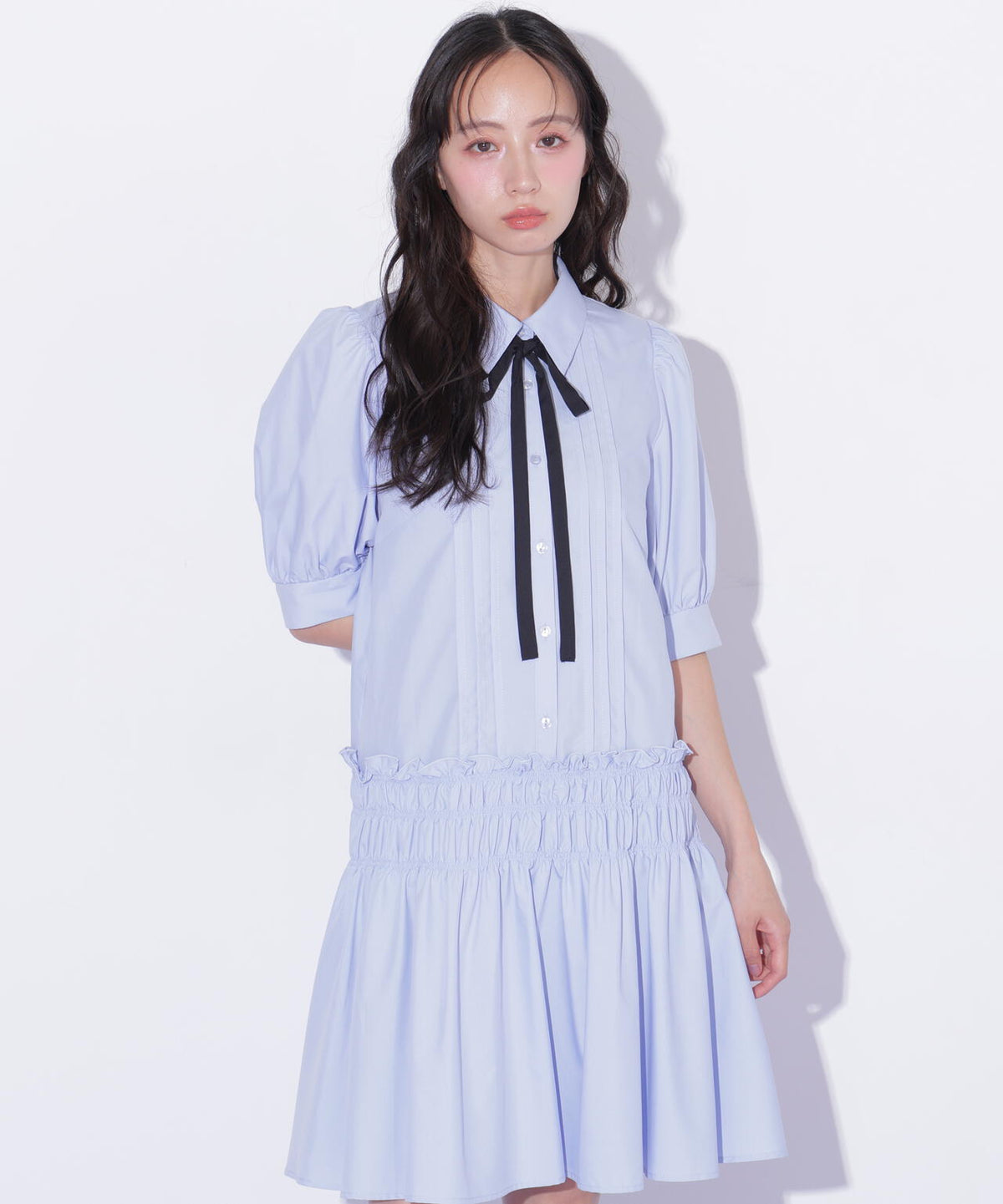 シャーリングミニシャツワンピース | JILL by JILL STUART（ジル バイ 