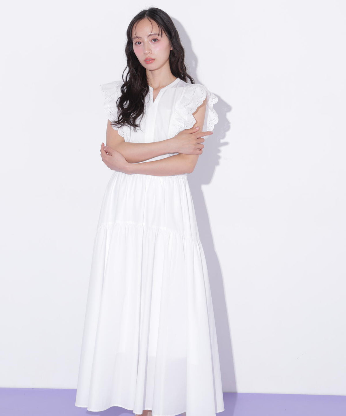 カットワークカラーワンピース | JILL by JILL STUART（ジル バイ ジル 