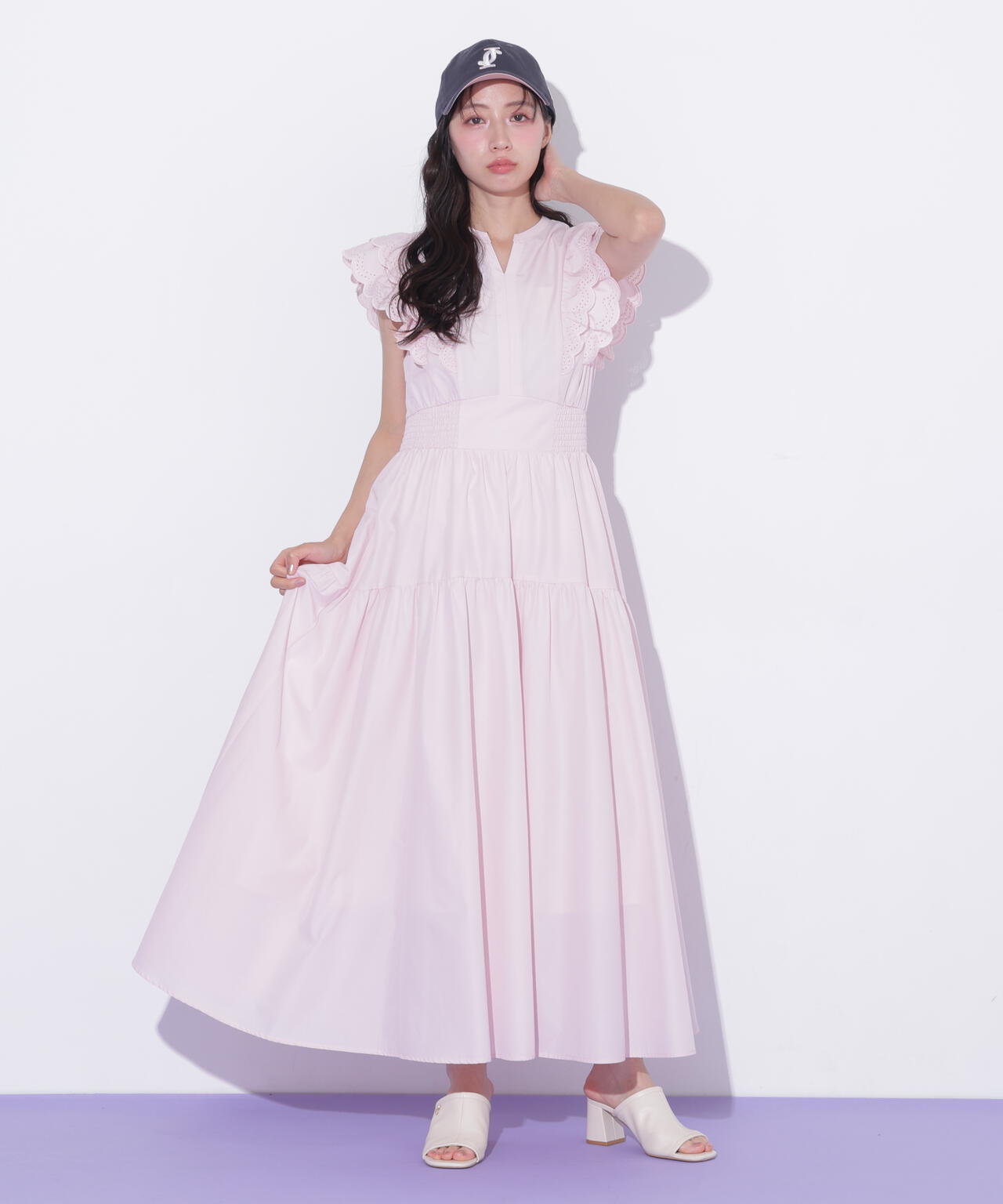 カットワークカラーワンピース | JILL by JILL STUART（ジル バイ ジル