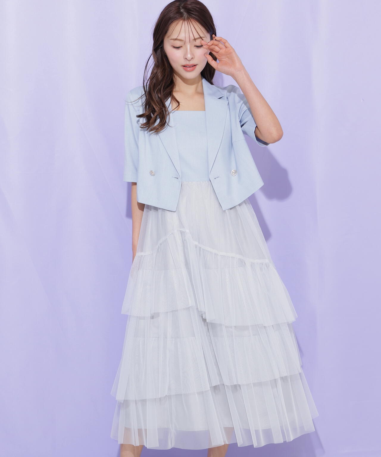 チュールドッキングジャンスカ | JILL by JILL STUART（ジル バイ ジル