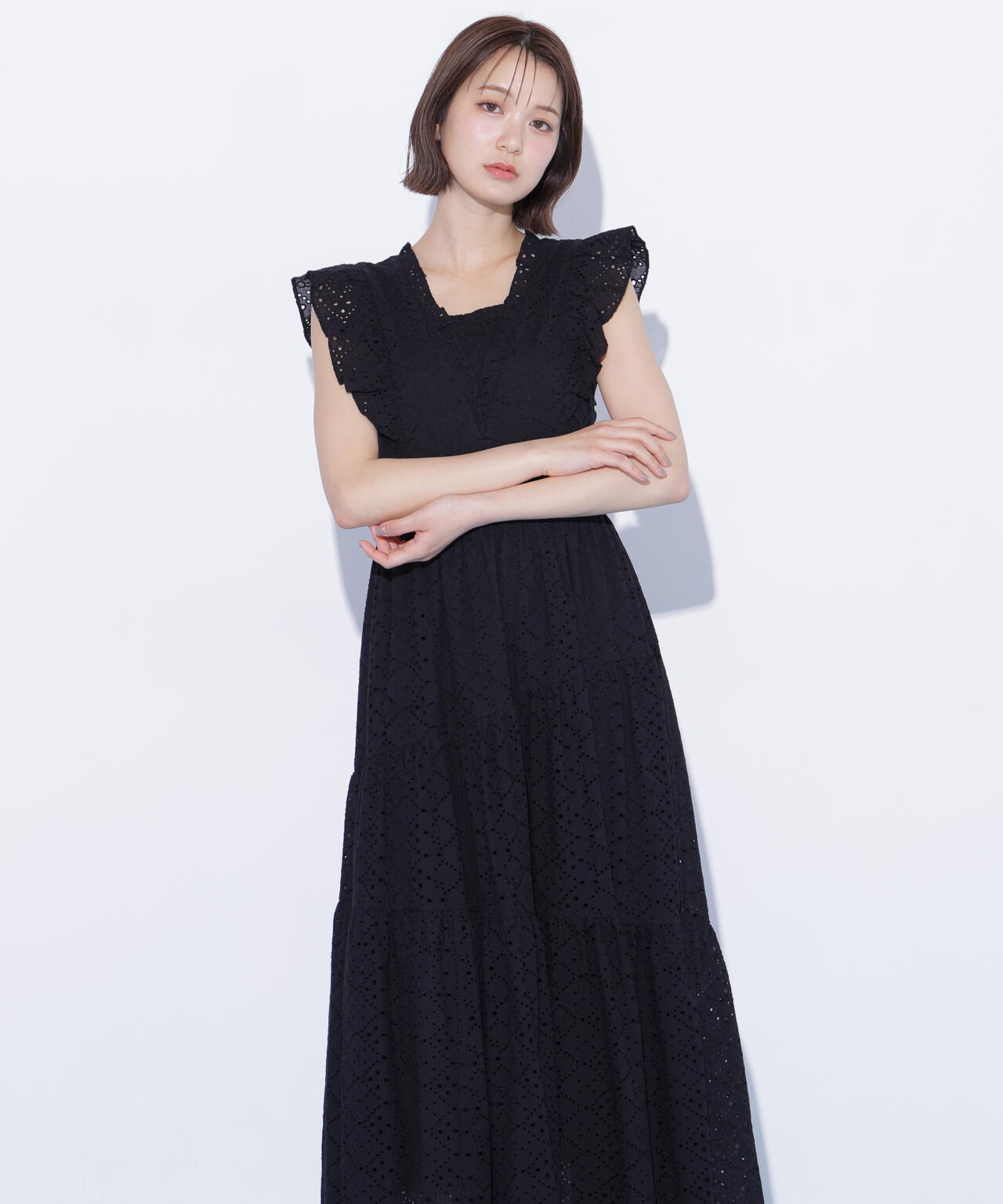 カットワークティアードワンピース | JILL by JILL STUART（ジル バイ