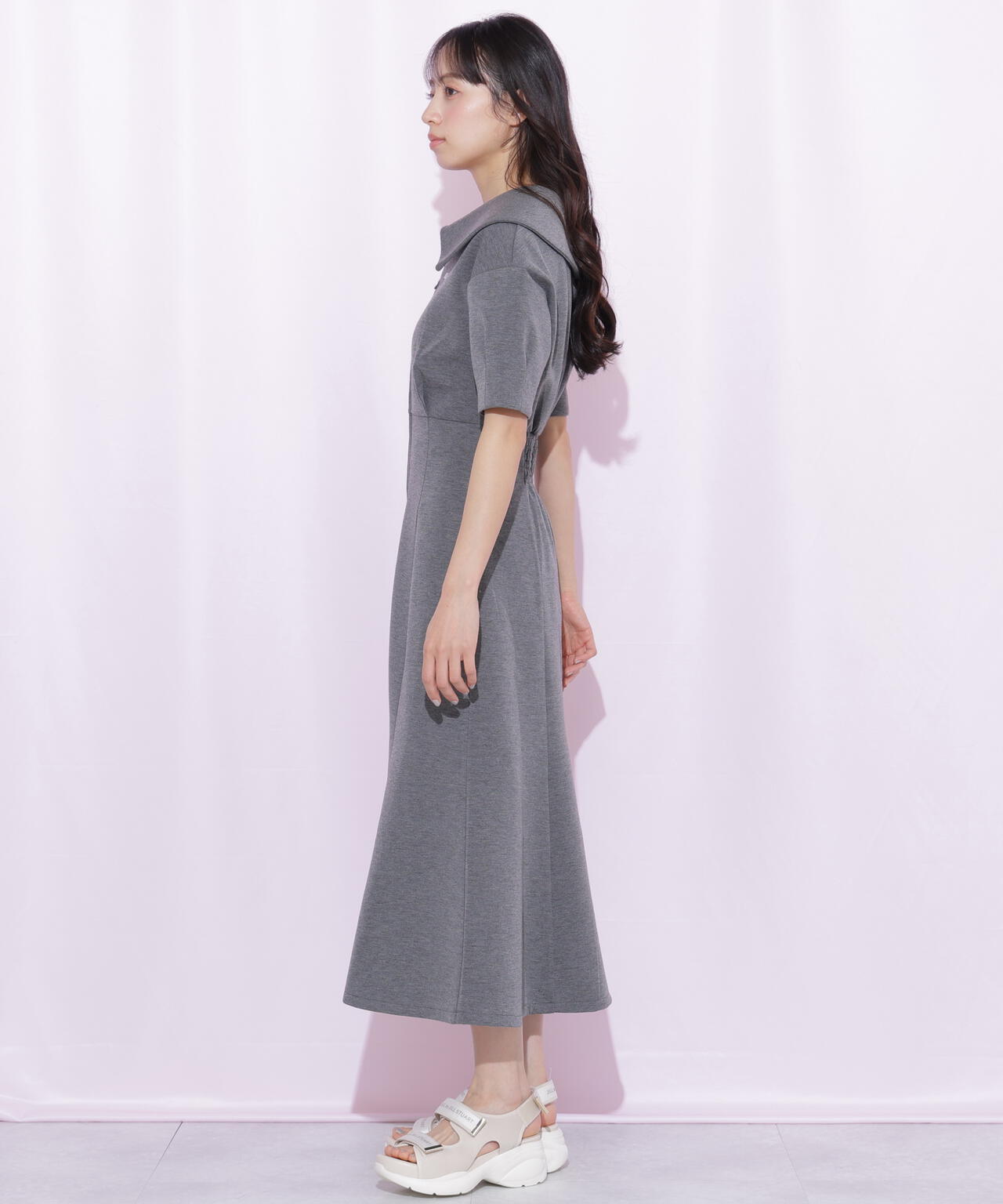 ビッグカラーダイバーロングワンピース | JILL by JILL STUART（ジル