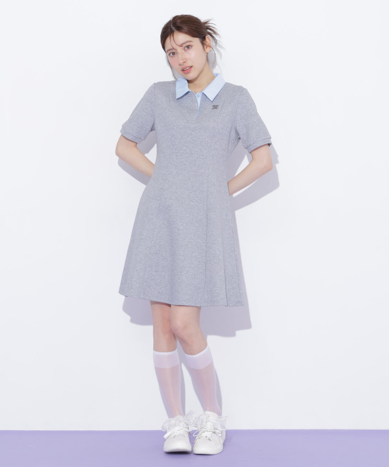 ポロ襟カットソーワンピース | JILL by JILL STUART（ジル バイ ジル