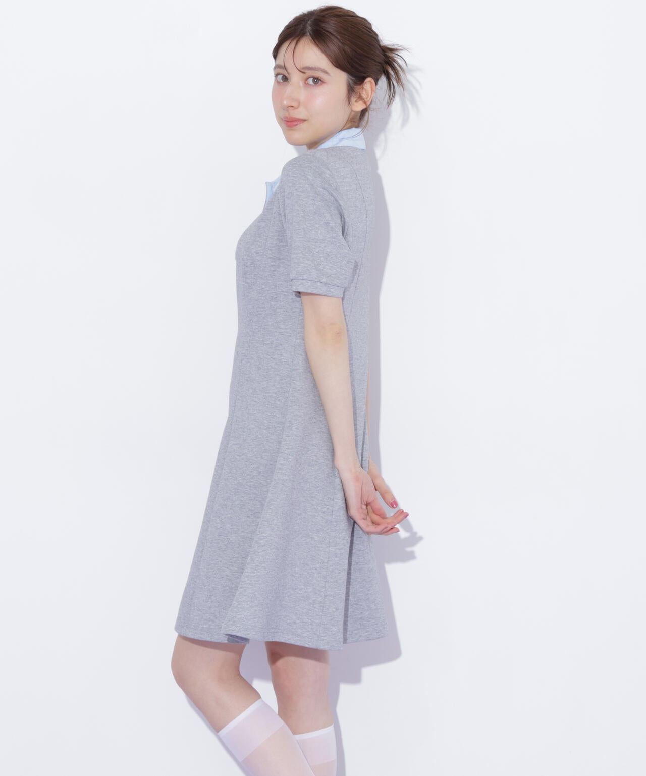 ポロ襟カットソーワンピース | JILL by JILL STUART（ジル バイ ジル