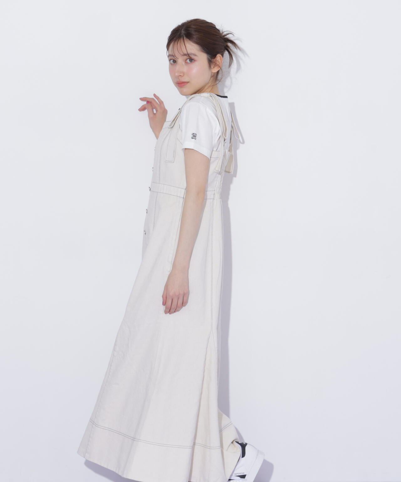 完売品JILL by JILL STUART ワンピース 肩リボンジャンスカ 完売品JILL by JILL STUART ワンピース 肩リボンジャンスカ 【公式通販】